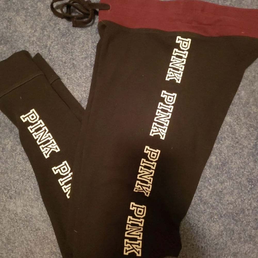 Pink joggers